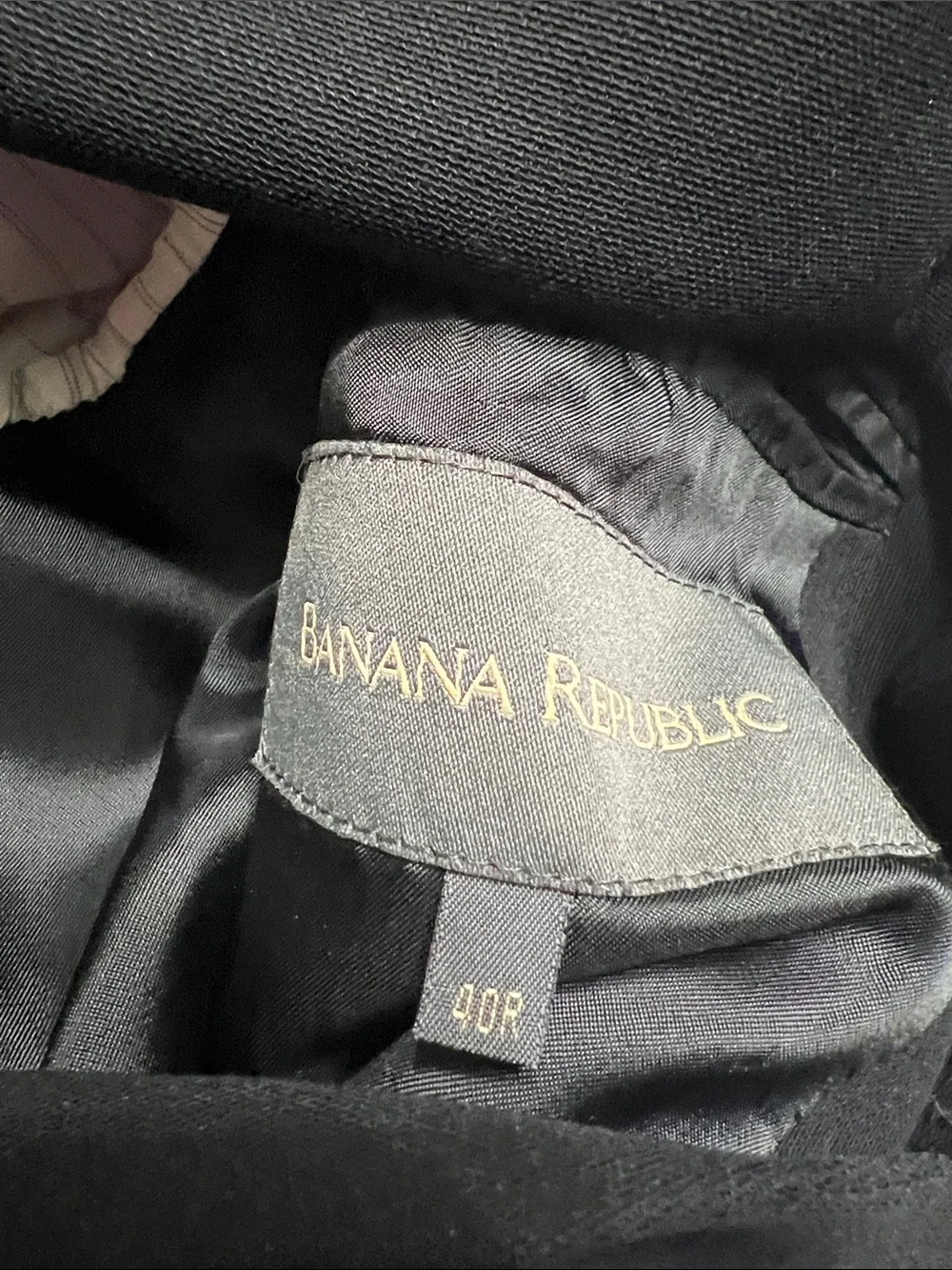 Banana Republic Men's Black Single-Breasted Sport Coat